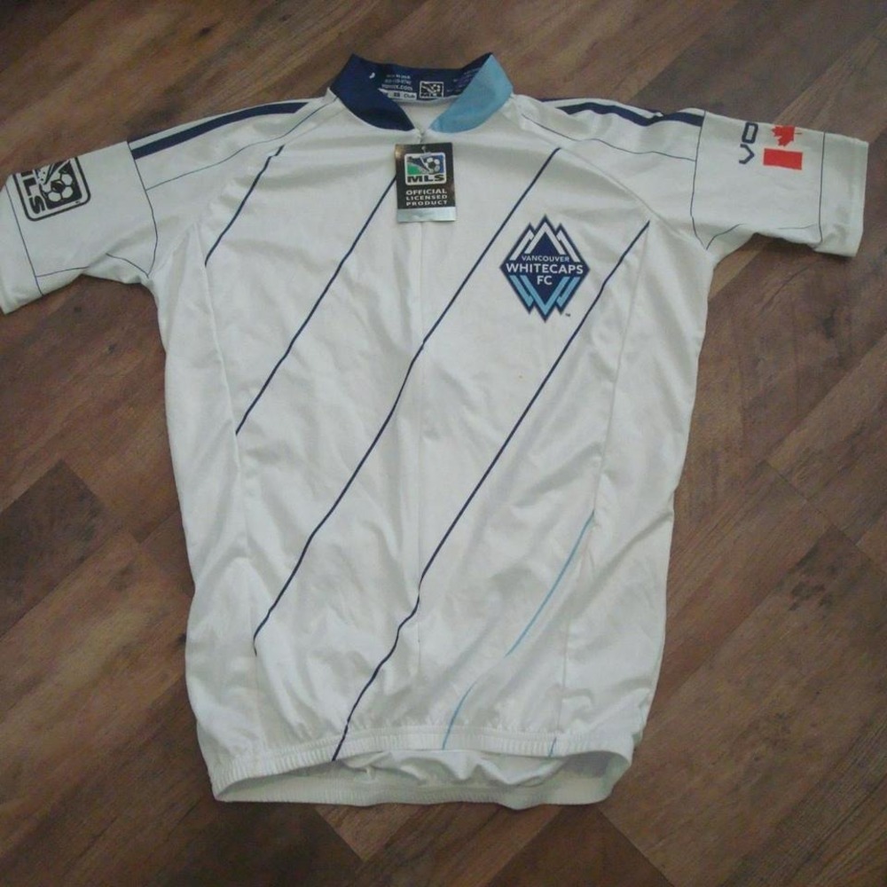 VANCOUVER WHITE CAPS SOCCER‎ JERSEY XS VINTAGE SHIRT 00S Y2K G6